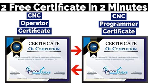 cnc machine certificate|cnc machinist certification online.